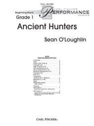 Ancient Hunters band score cover